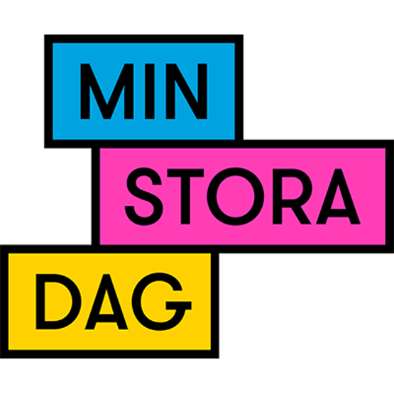 Logotyp för MIN STORA DAG